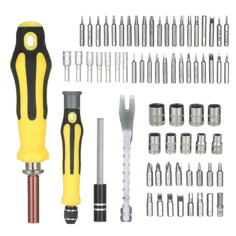 KKmoon 70in1 Screwdriver Bit Set CRV Bits Sockets Hexagon Sl