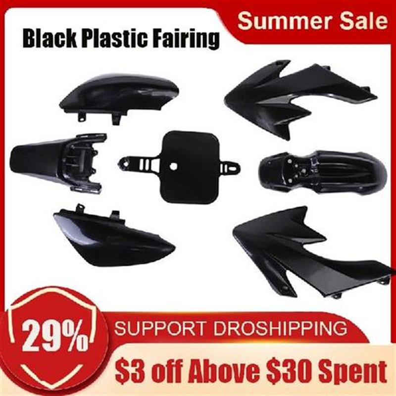Black Plastic Fairing for Honda CRF XR 50 CRF 125cc SSR PRO