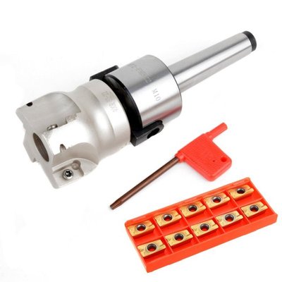 MT2 400R 50mm Face End Mill Cutter   10pcs Square APMT1604 C