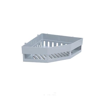 Hot Bathroom Corner Shelves Shampoo Holder Kitchen Storage R
