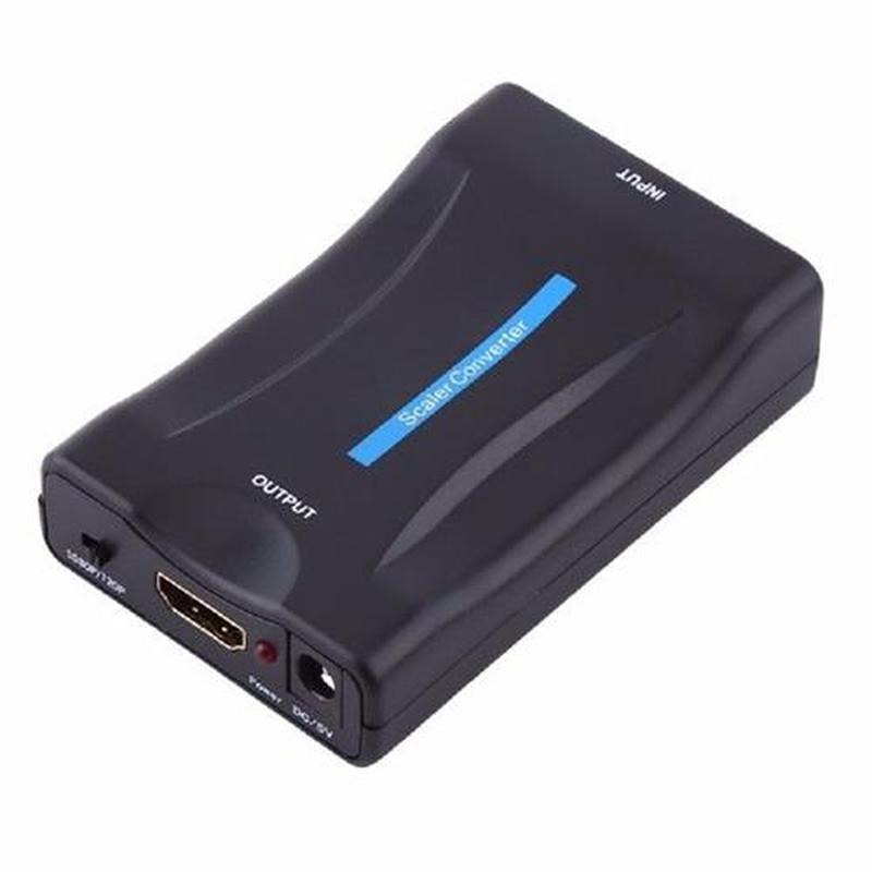 SCART To HDMI-compatible Video Converter 1080P Video Audio