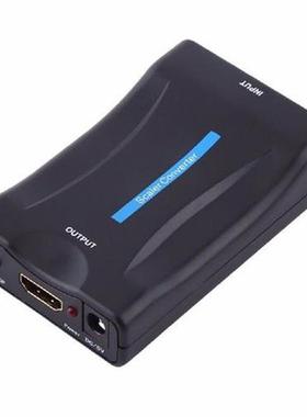 SCART To HDMI-compatible Video Converter 1080P Video Audio
