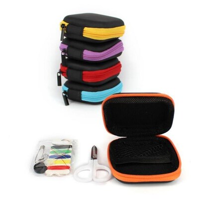 Sewing Tools Portable Mini Storage Box Travel Sewing Kits wi