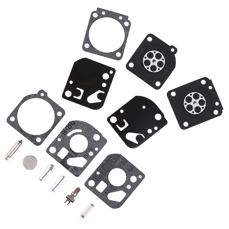 15Pcs/set Carburetor Carb Gasket Diaphragm Repair Rebuild Ki