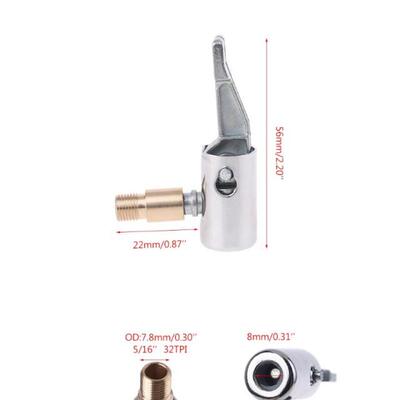 Portable Stainless Steel and Copper Air Chucks Air Inflation
