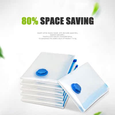 Vacuum Bag Storage Bag Home Organizer Transparent Border Fol