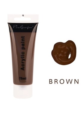 *1pc 75ml/tube Acrylic paint pigt art Painting drawing DIY W