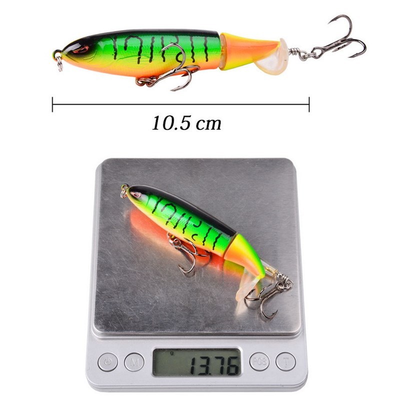 1Pcs Whopper Plopper Fishing Lure 13g/15g/35g Catfish Lures