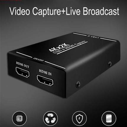 4K HDMI to USB 3.0 Video Capture Card Recorder For OBS vMix