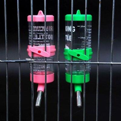 80ML/125ML Effective Hamster Water Feeder Hanging Design