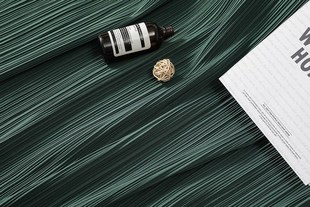 Issey miyake fold compressive fold fabric texture painting