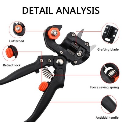 Garden Tree Shears Gardening Secateurs Grafting Tools Fruit