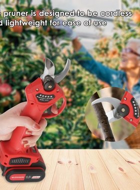 16.8V Cordless Electric Pruning Shears Pruner Garden Branch