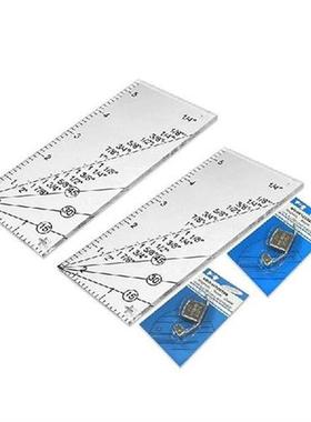 4 Pcs Seam Guide Ruler Set Include 2 Quilting Seam Guide