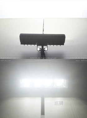 72W Car Work Light LED Bar  4x4 24 LED Working Bar Offroad S