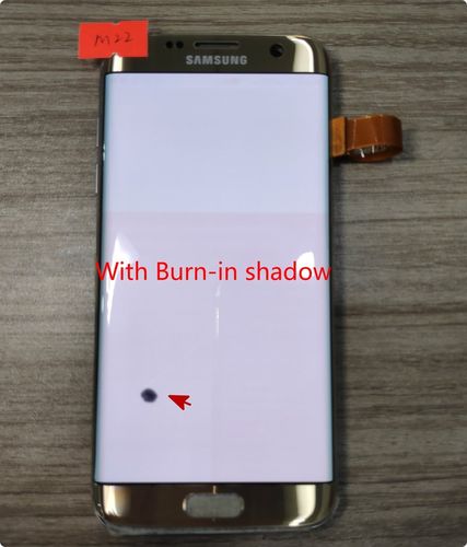 Original For  Galaxy S7 edge G935F G935A G935FD Burn-in shad