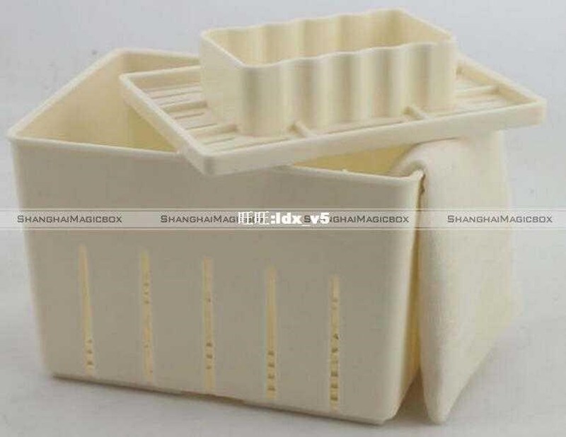SMB Tofu Maker Press Mold Kit   Cheese Cloth Soy DIY Pressin