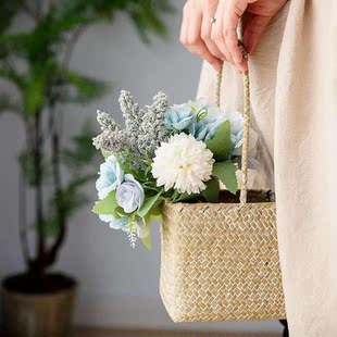 Bridal Flower Wedding Party 1Bouquest Home Artificial