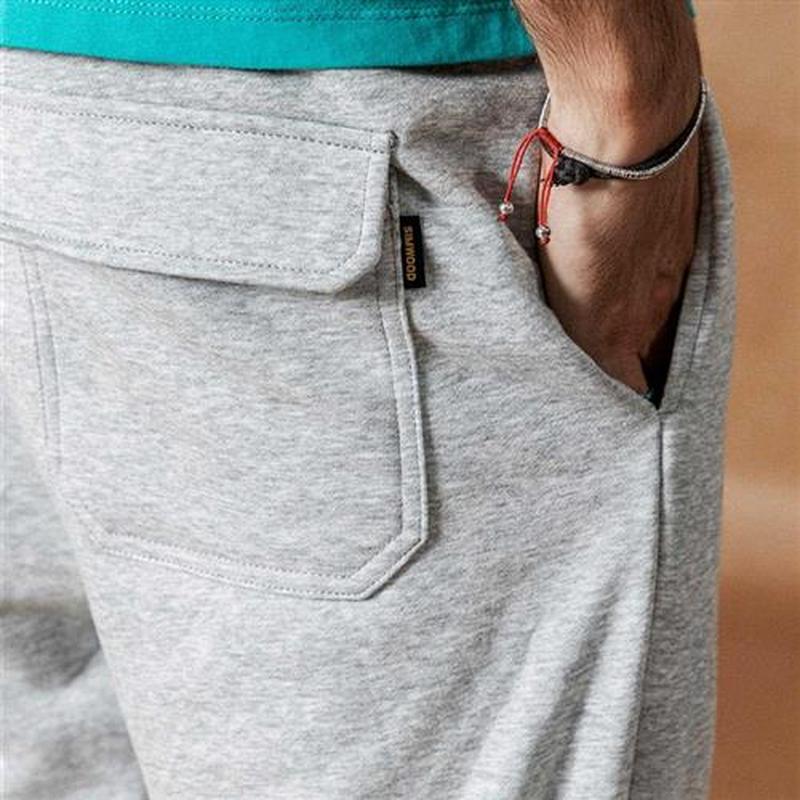 SIMWOOD Track Pants men loose casual high quality fashion S