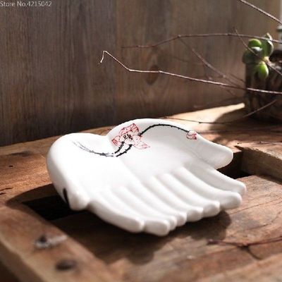 Hand Painted Ceramic Plates Kitchen Utensils Household