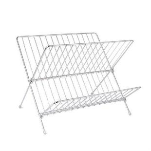 Kitchen Folding X-Shaped Drain Rack Drying Bowl And Plate