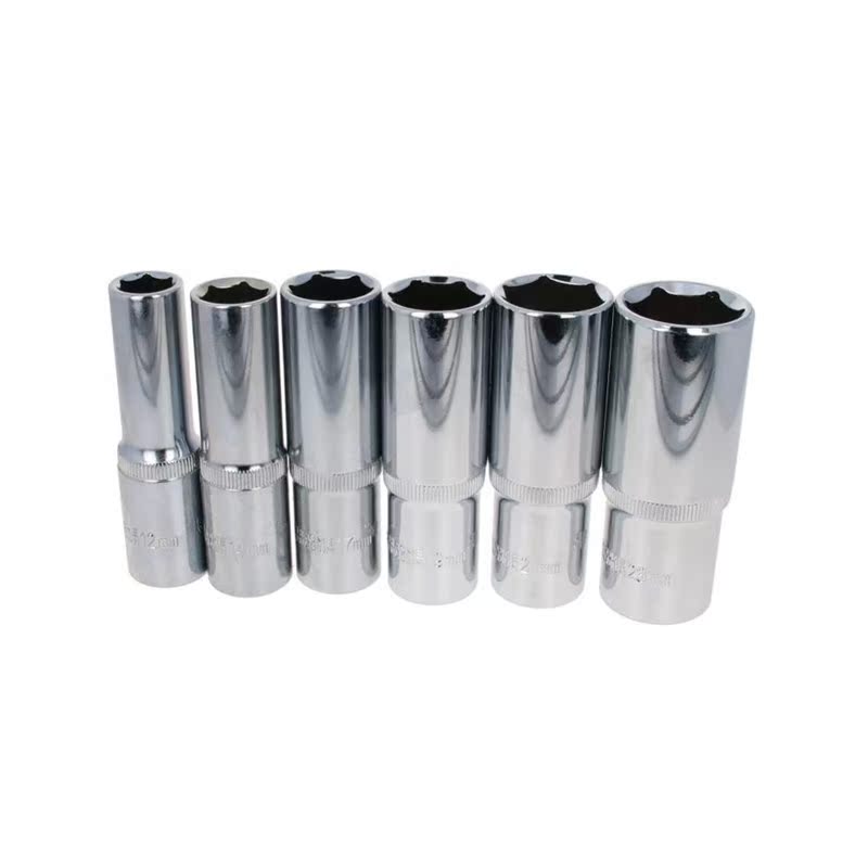Utoolmart 6/9/10pcs/set New Drive Socket Sets Chrome-vanadiu