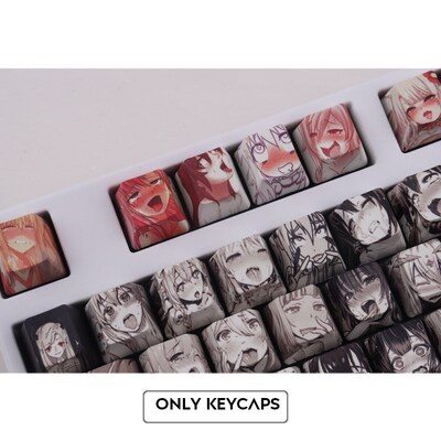 108key PBT Keycap Dye Sublimation OEM Profile Japanese Anime