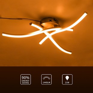 LED Ceiling Lights 21W Aluminum LED Lamp 适用于ked Shaped Mo