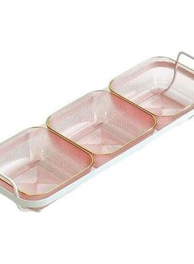 snack Serving Tray Multifunctional Holder Fruit Dessert