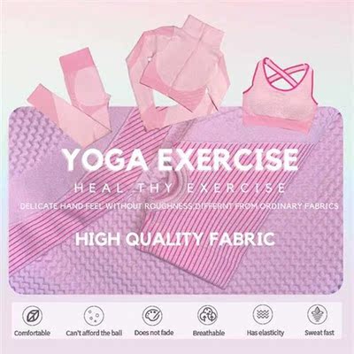 fitness set women Seamless Yoga Set Workout gym clothing fit