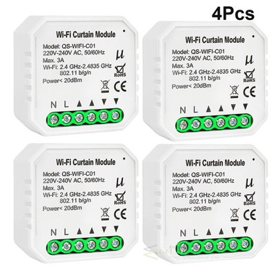 Tuya WiFi Curtain Switch Module for Roller Shutter Blind Ele