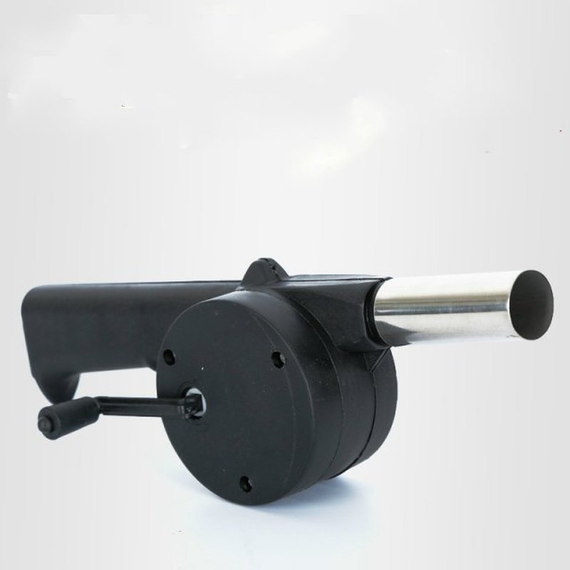 Manual Portable Fan Air Soprador De Ar Hand Crank Blower Out