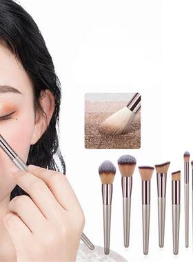 Champagne Color Makeup Brush for Women Face Basic Foundation