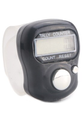 10pcs Mini 5-Digit LCD Electronic Digital Golf Finger Hand R