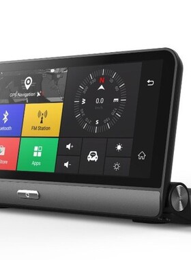 4G Car GPS DVR Camera 8.0'' IPS Touch Android 5.1 WI