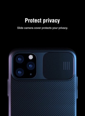 For iPhone 11 Pro Max case slide cover for camera protectio