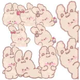 Patches Sewing Diy Embroidered Applique Animal Rabbit