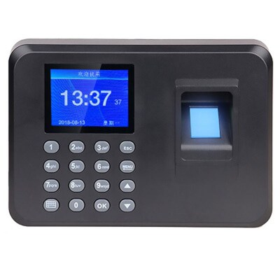 USB Password Biometric Fingerprint Time Office Attendance Cl