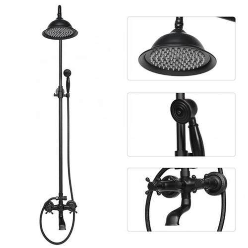 shower set Wall Mounted Oil Rubbed Luxury Mixer Shower Set S