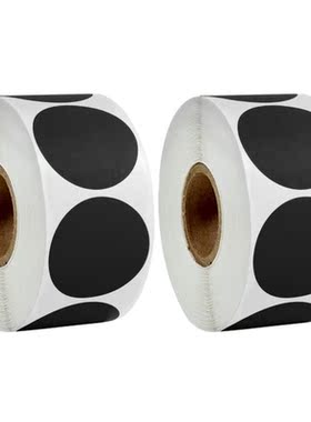 500Pcs/Roll Chroma Label Color Code Dot Labels Stickers 1 In