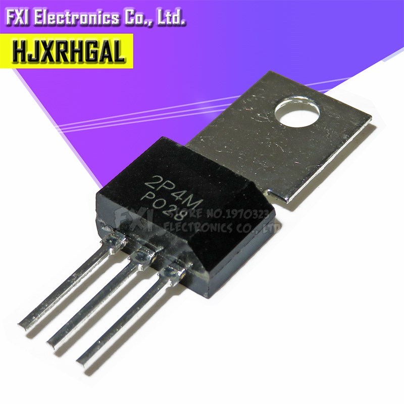10PCS 2P4M way SCR thyristors 2A 500V TO-202 TO202 new origi