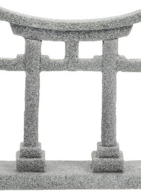Tabletop Accessories Aquarium Torii Gate Miniature Shinto