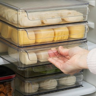 Frozen dumpling box multi layer tray for dumplings