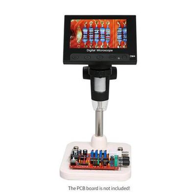 Usb Microscope 1000x 2.0mp Dm4 4.3 Inch Lcd Display Vga Micr