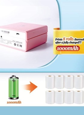 M02 Portable Printer hermal er Pocket Label Small Printer Ha