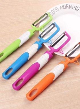 W5005 toothbrush type plastic peeler peeling knife melon fr