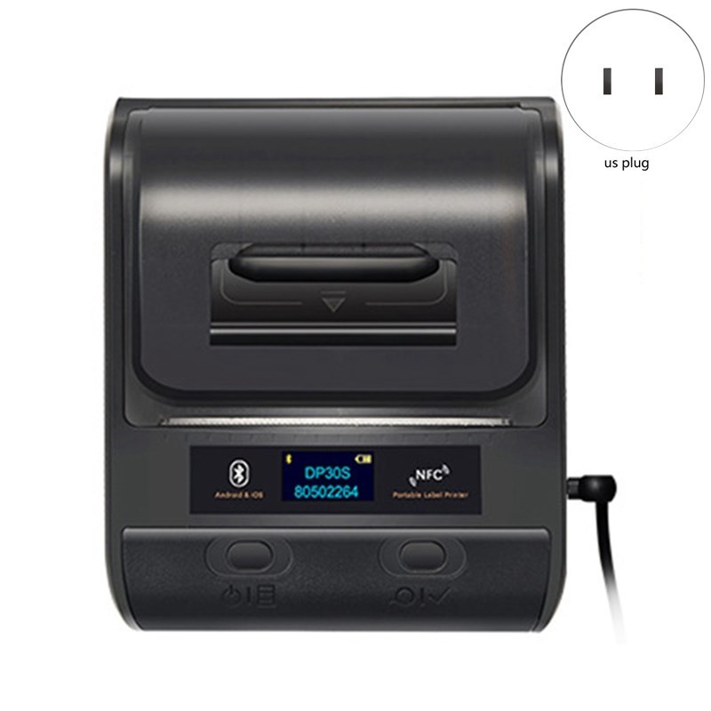80mm Thermal Label Printer Bluetooth Printer Smart Barcode o