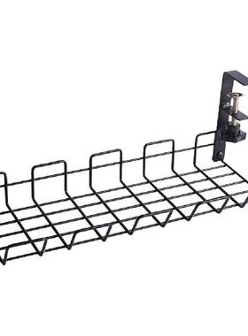 Desk Cable Under Management Wire Organizer Tray Rack Cord