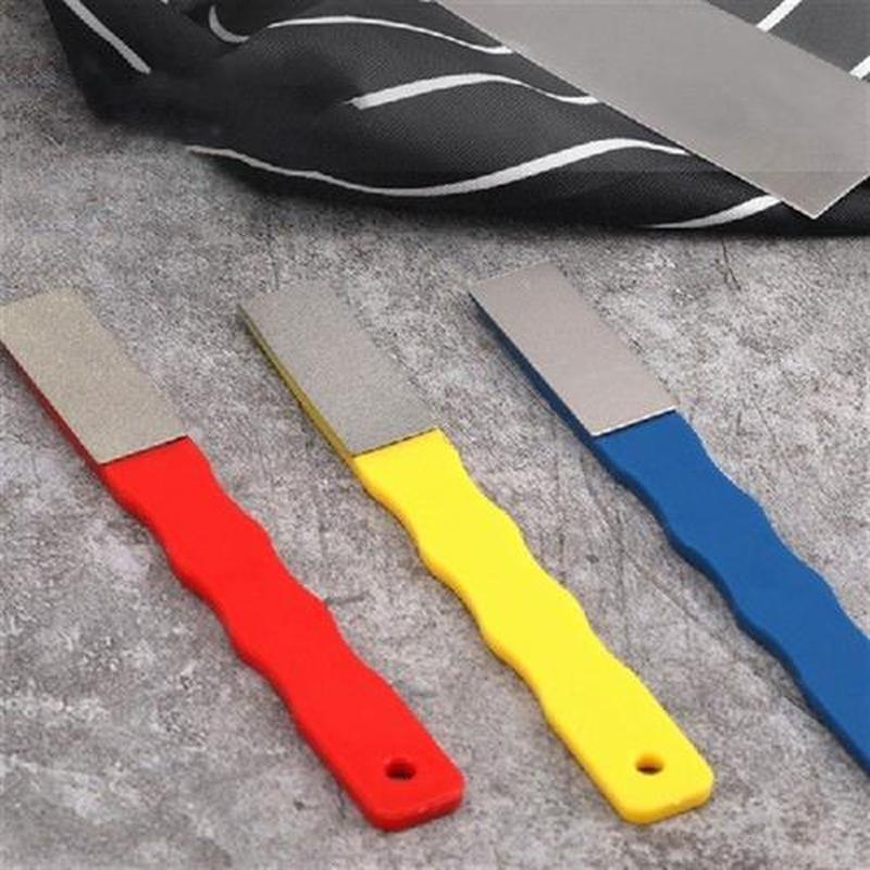 3 Pcs Diamond Sharpener Outdoor Sharpening Stone Portable