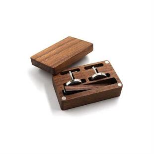 1Pcs Wood Jewelry Box Engagement Wedding Ceremony Ring